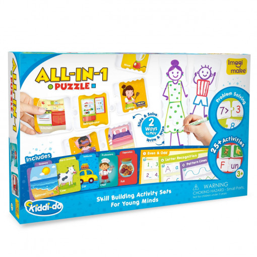 Set Puzzle cu Activitati Educative