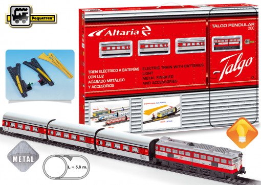 Trenulet Electric Calatori "Articulado", cu Macaz
