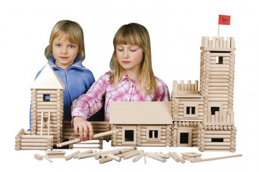 Set de Construit Vario XL 184 Piese – Joc Educativ de Construit
