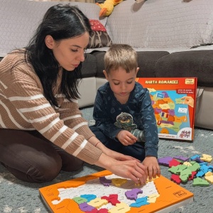 Harta Romaniei - Puzzle din Spuma Eva cu Judete, Resedintele lor si Aventuri Culturale - Img 12