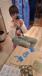 Puzzle 3D din Lemn 82 Piese - Flori de Nu-ma-uita in Ghiveci - Img 6