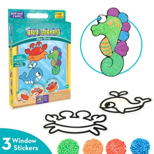 Set Creativ Stickere pentru Fereastra – Aqua World NEW - Img 1