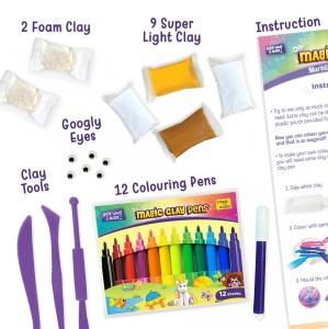 Set de Modelat Magic Clay - Marbling Animals - Img 2