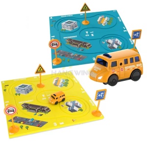 Labirint Magnetic 8 Piese - Autobuzul Scolar - Img 2