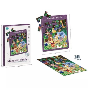 Puzzle Magnetic 30 Piese - In Excursie - Img 2