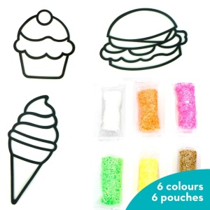 Set Creativ Stickere pentru Fereastra – Yummy Treats NEW - Img 3