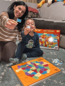 Harta Romaniei - Puzzle din Spuma Eva cu Judete, Resedintele lor si Aventuri Culturale - Img 8