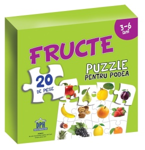 Puzzle Educativ cu Afis Fructe - Img 2