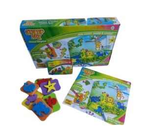Set Creativ cu Stampile - Regatul Animalelor - Img 4