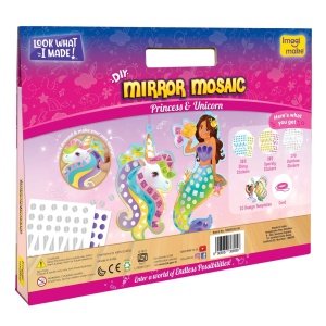 Set Creativ Decoratiuni Mozaic - Printese si Unicorni - Img 3