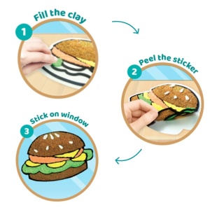 Set Creativ Stickere pentru Fereastra – Yummy Treats NEW - Img 4