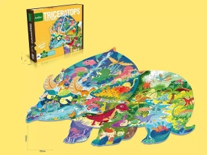 Puzzle in Forma de Dinozaur - 180 Piese - Img 3