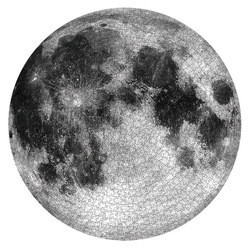 Puzzle Rotund Luna 1000 Piese - Img 4