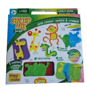 Set Creativ cu Stampile - Jungle - Img 4