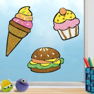 Set Creativ Stickere pentru Fereastra – Yummy Treats NEW - Img 5