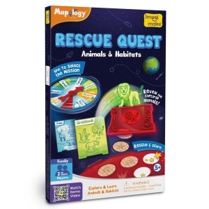 Joc in Limba Engleza Rescue Quest - Animale si Habitate