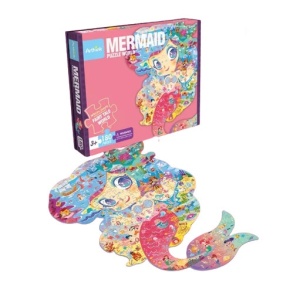 Puzzle in Forma de Sirena - 180 Piese - Img 3
