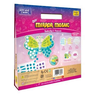 Set Creativ Decoratiuni Mozaic - Fluturi si Pauni - Img 3