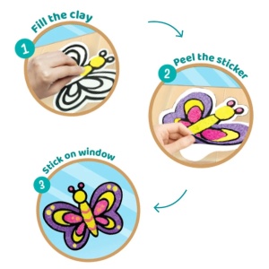 Set Creativ Stickere pentru Fereastra - Butterfly NEW - Img 4
