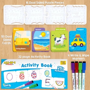 Set Puzzle cu Activitati Educative - Img 2