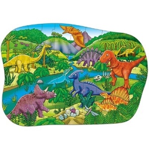 Puzzle de Podea Dinozauri (50 Piese) - Big Dinosaurs - Img 2