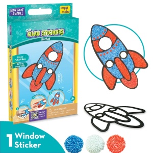 Set Creativ Stickere pentru Fereastra - Rocket NEW - Img 1
