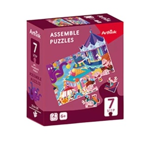 Set 2 Puzzle-uri Educative - 154 si 195 piese - Img 4