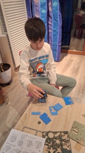 Puzzle 3D din Lemn 82 Piese - Flori de Nu-ma-uita in Ghiveci - Img 4