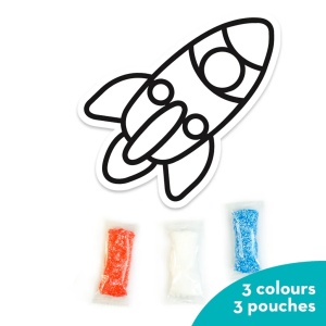 Set Creativ Stickere pentru Fereastra - Rocket NEW - Img 3