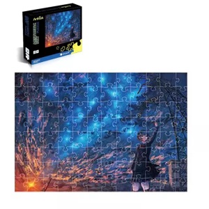 Puzzle Fosforescent 96 Piese - Cer Instelat - Img 1