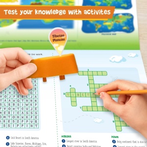 Puzzle Harta Lumii cu Forme de Relief - Img 5