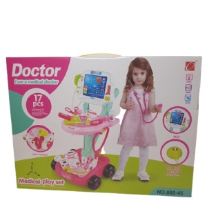 Set Medical Carucior Roz - Img 3