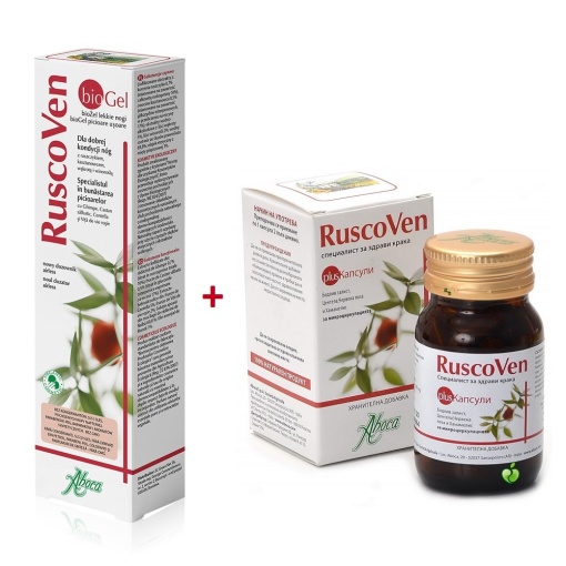 Ruscoven Plus50 capsule +Gel 100ml Gratis , Aboca