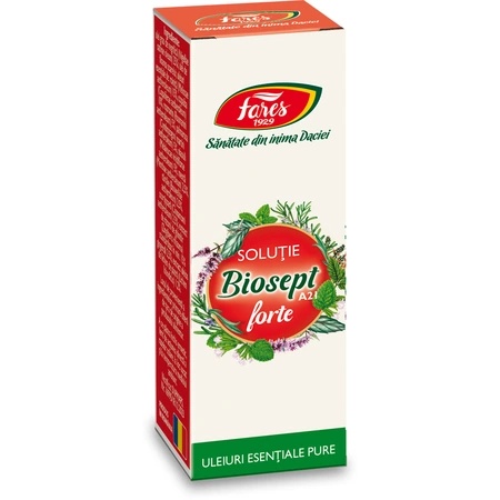 Biosept forte solutie A21, 10 ml, Fares
