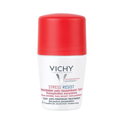 Deodorant roll-on tratament intensiv anti-transpirant stress-resist 72h, 50 ml, Vichy