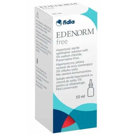 Edenorm Free solutie oftalmica, 10 ml, Biosooft