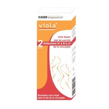 Test de sarcina cu detectarea din a 8-a zi de la conceptie, Viola Care