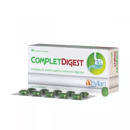 Complet Digest, 30 comprimate, Hyllan