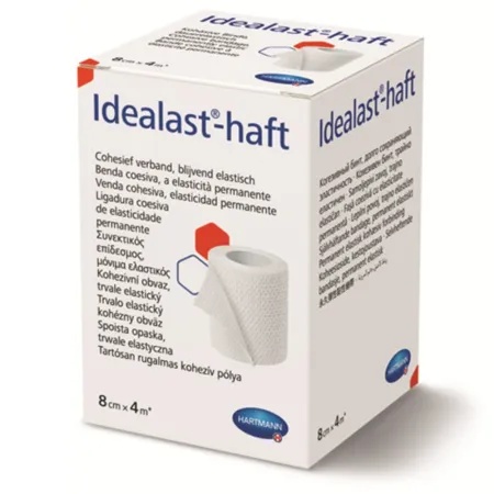 Fasa elastica autoadeziva Idealast-Haft, 8 cm x 4 m, Hartmann