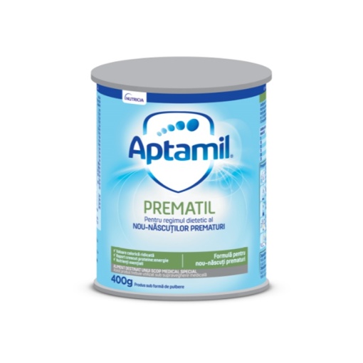 Lapte praf pentru prematuri +0 luni Prematil, 400 g, Aptamil