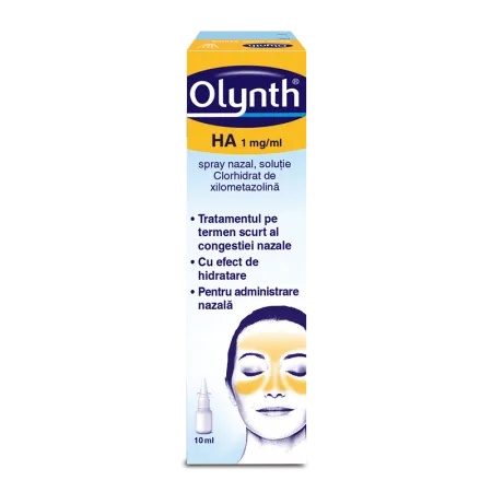 Olynth HA spray nazal, soluţie, 1 mg/ml, 10 ml, Johnson&Johnson