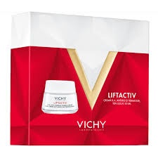 Pachet Vichy: Crema Antirid 50ml, Fluid SPF 50+, Fond de Ten 15ml, Șampon Aminexil 50ml