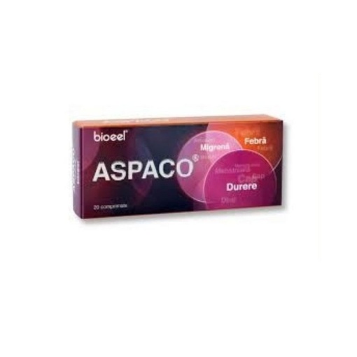 Aspaco, 20 comprimate, Bioeel
