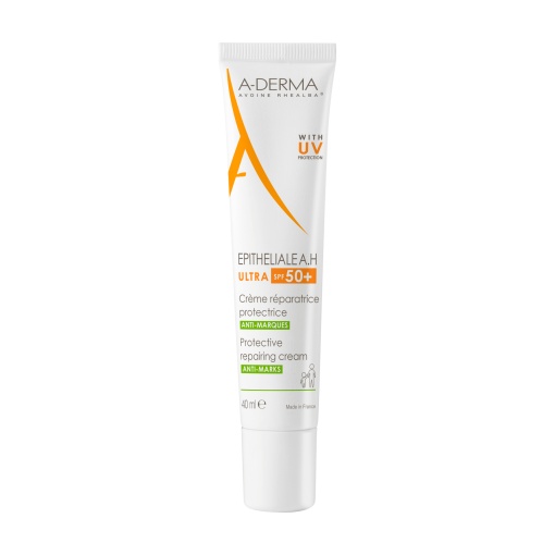 Crema reparatoare cu SPF 50+ Epitheliale Ultra, 40 ml, A-Derma