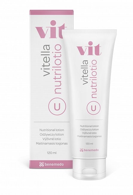 Lotiune nutritiva speciala Vitella U Nutrilotio, 120 ml, Benemedo
