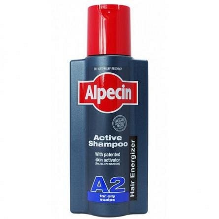 Șampon Active pentru scalp gras A2, 250 ml, Alpecin