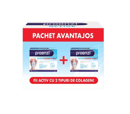 Walmark Proenzi Active Colagen 11000 25ml Ctx14 Fl+14fl Pachet Avantajos