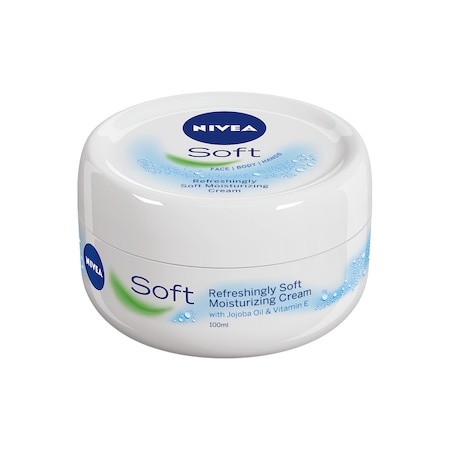 Crema de corp Soft, 100ml, Nivea