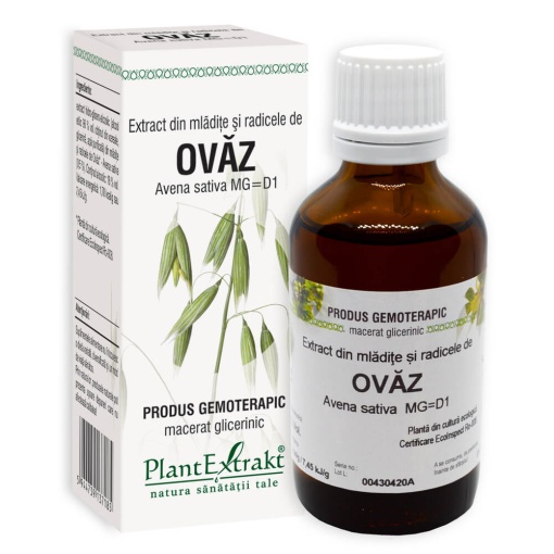 Extract din mladite si radicele de ovaz, 50 ml, Plant Extrakt - Img 1