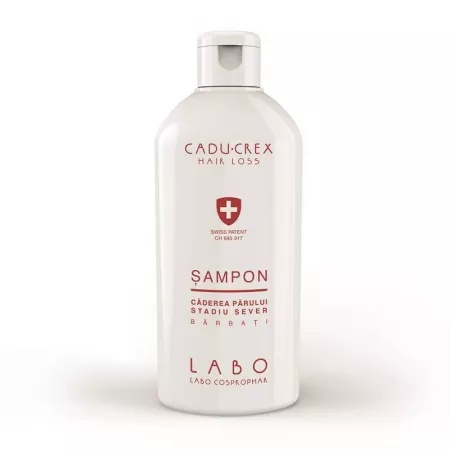 Sampon impotriva caderii parului stadiul sever barbati Cadu-Crex, 200 ml, Labo